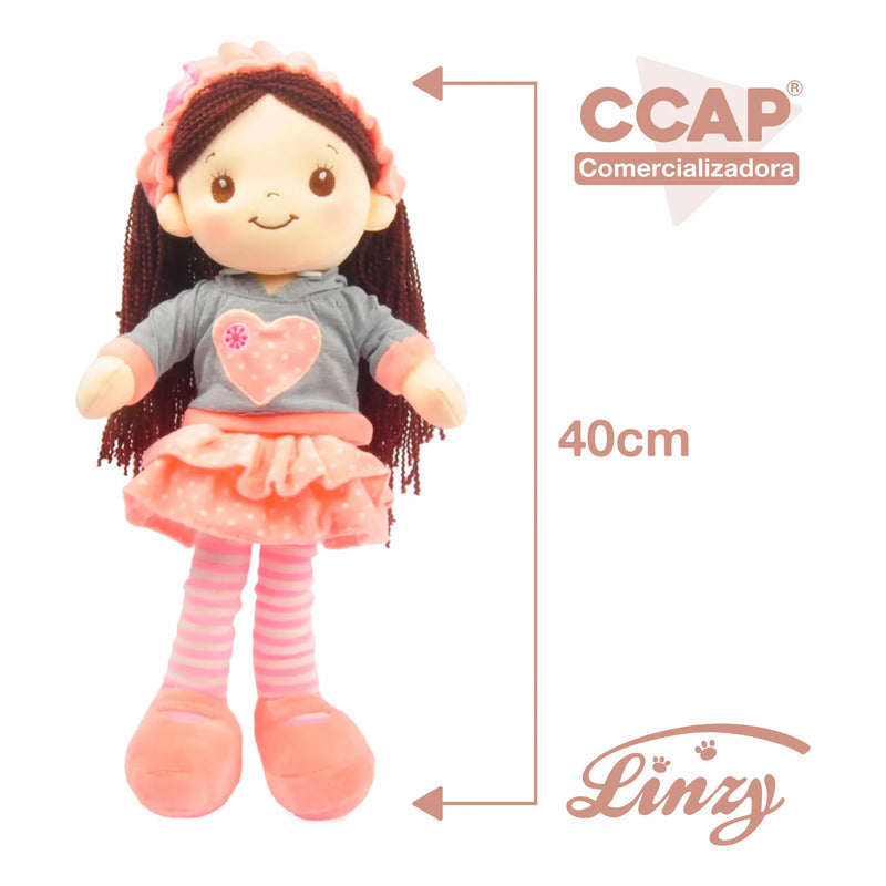 Muñeca De Trapo Y Tela / Jane / Linzy Toys
