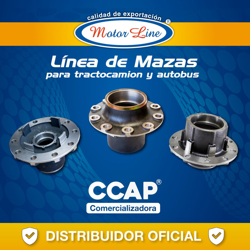 002 / Maza Eje Propar Freuehauf  10 Birlos Rosca Set 415/415