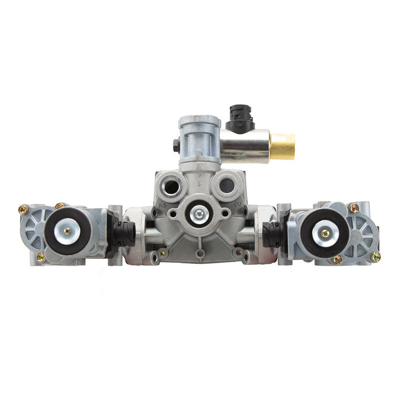 116 / Válvula Moduladora Triple Abs 12v Cangrejo Camión. Gris