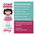Muñeca De Trapo Y Tela / Betty / Linzy Toys