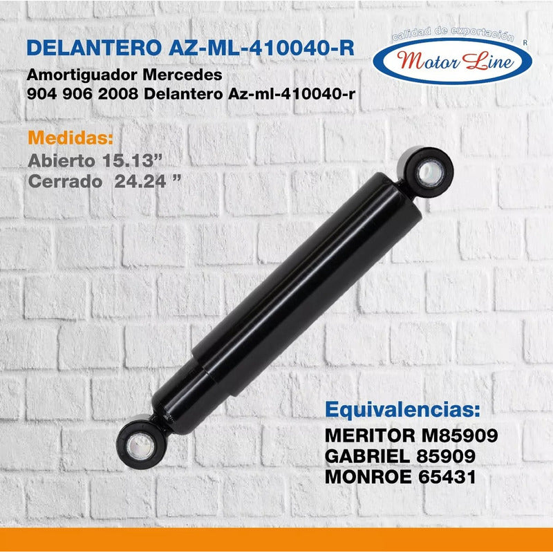 152 / Amortiguador / Delantero / 24.24 / Mercedes 904 / 906