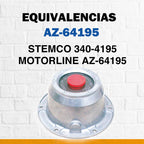 013 / Tapa Maza Hendrickson / Aceite / 6 Barrenos / 7.5 In.