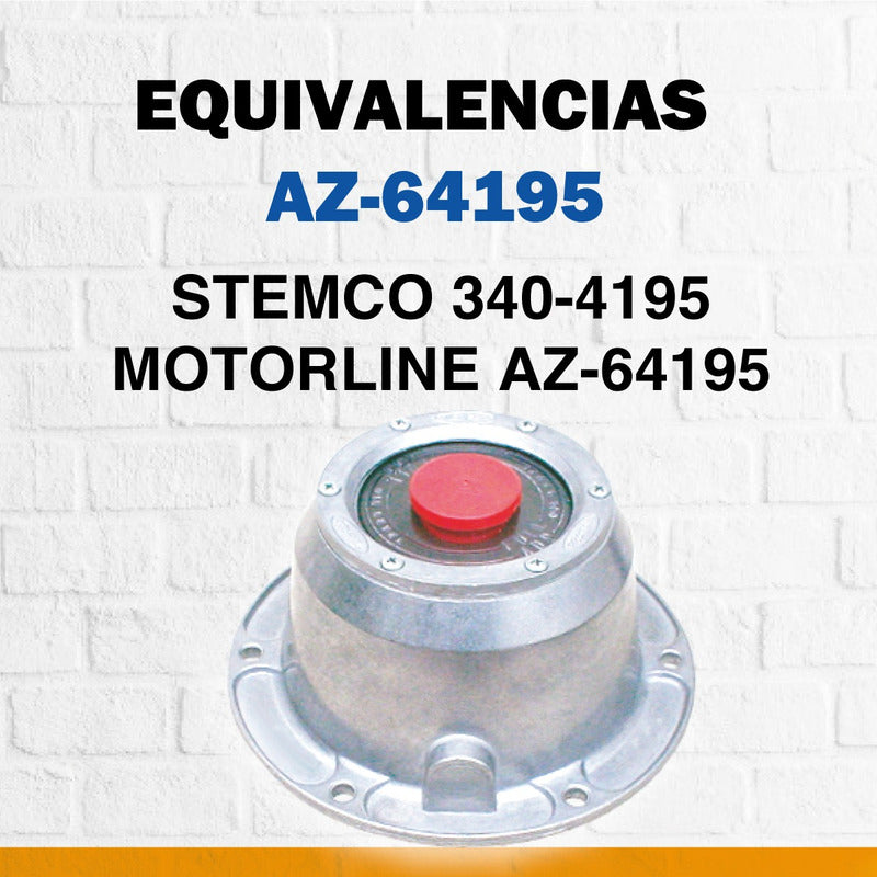 013 / Tapa Maza Hendrickson / Aceite / 6 Barrenos / 7.5 In.