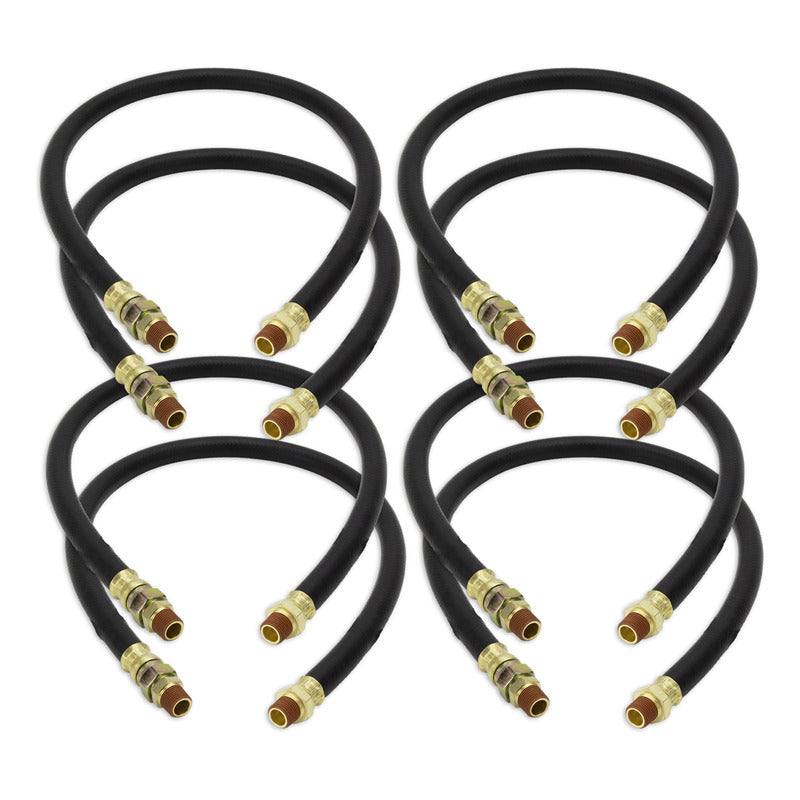 061 / 8 Mangueras Frenos Aire Rotochamber Armada 80cm 3/8npt