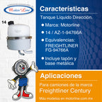 014 / Depósito Líquido Dirección / Freightliner Century
