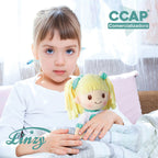 Muñeca De Trapo Y Tela / Sophia Turquoise / Linzytoys