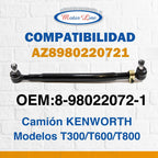 002 / Brazo Dirección  Largo: 28.5 / Kenworth T300 T600 T900