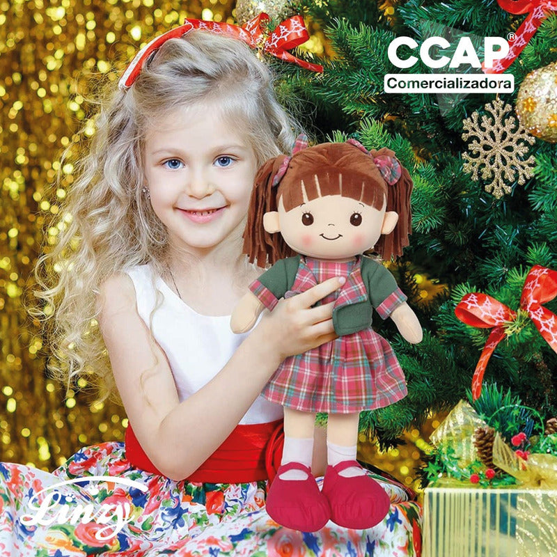 Muñeca De Trapo Y Tela / Juliana / Linzytoys