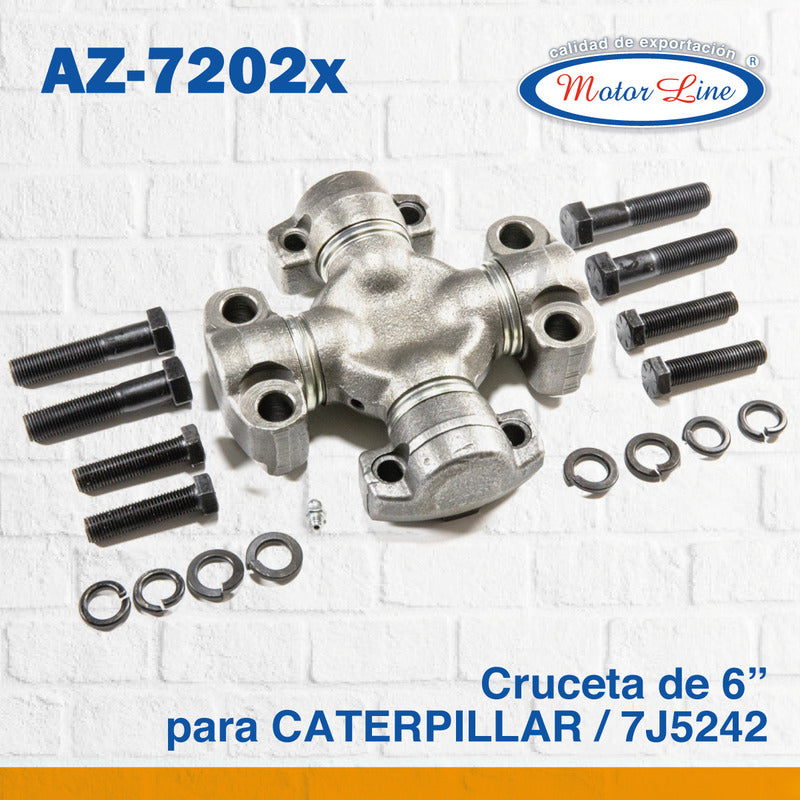 030 / Cruceta 6 In Caterpillar Serie 1710 1760 1810 Az-7202x