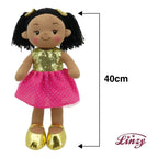 Muñeca De Trapo Y Tela Chloe Color Fiusha