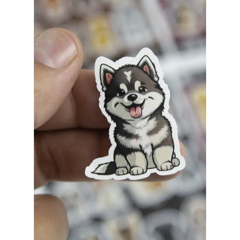 10 Planillas Stikers Calcomanias Pegatinas Razas Perros Cute