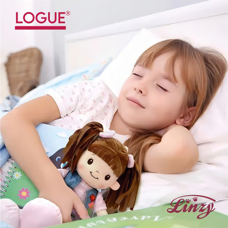 Muñeca De Trapo Y Tela Juliana Linzy Toys Con Chaleco Removible 40cm