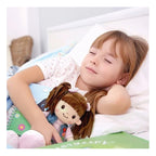 Muñeca Tela Linzy Toys Leea Graduación 40 Cm Con Diploma