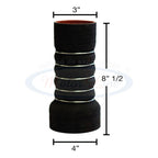 Manguera De Silicón / 5 Anillos / 3  X 8 1/2 / Mercedes 906