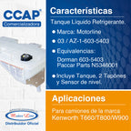 003 / Depósito Líquido Refrigerante International Navistar