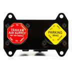 006 / Valvula Tablero Doble Mv-3 / 800259 / Motorline. Negro