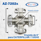 030 / Cruceta 6 In Caterpillar Serie 1710 1760 1810 Az-7202x