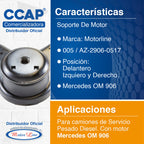 005 / Soporte De Motor Delantero / Mercedes 906