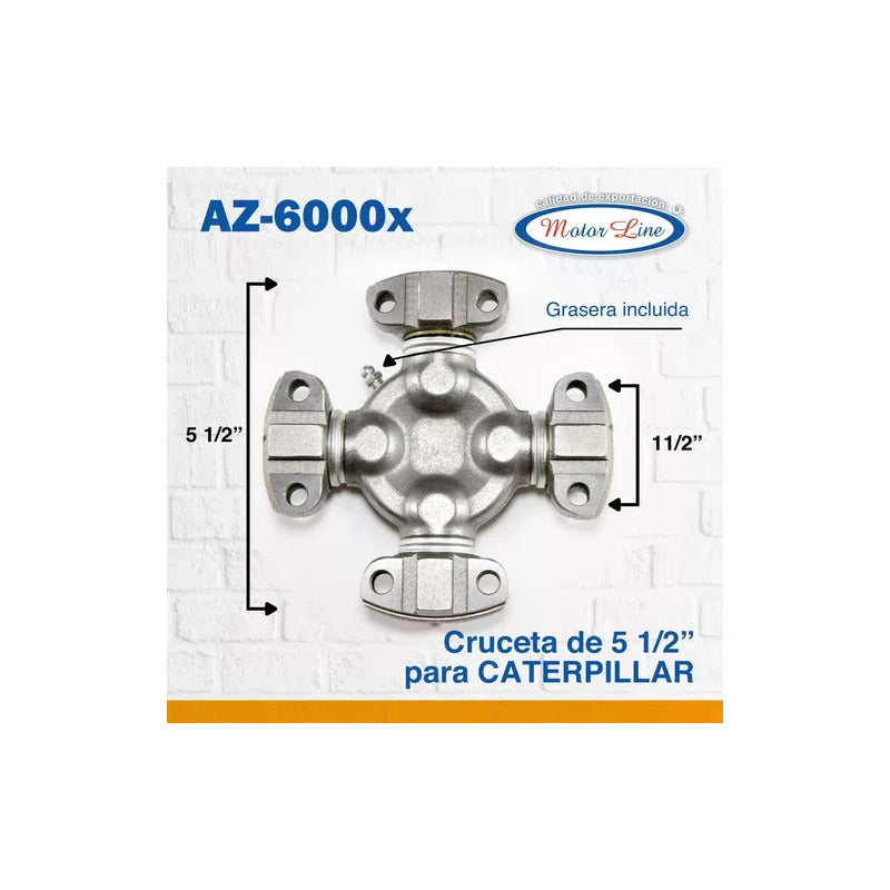 027 / Cruceta / 5 1/2 Pulgadas / Caterpillar / Az-6000x
