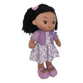 Muñeca De Trapo Linzy Toys Hailey 40cm Tela Morada Coleccionable